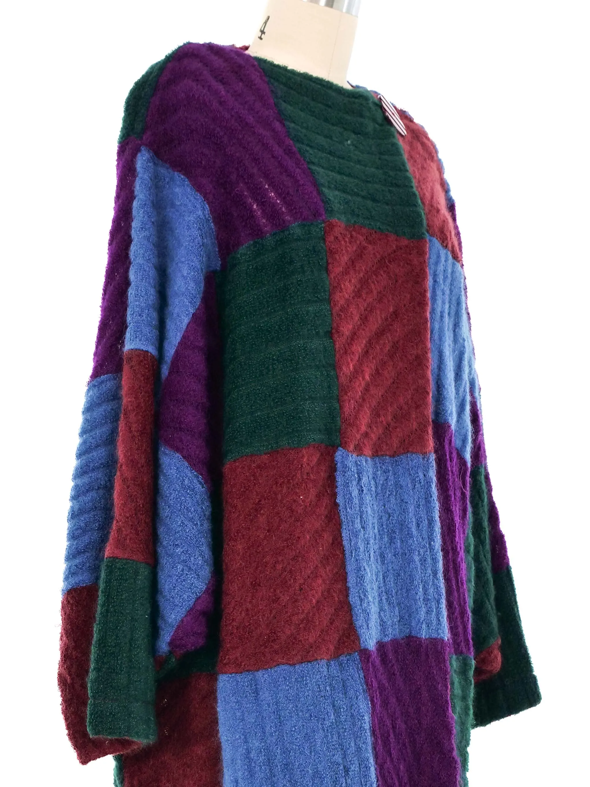 1970s Missoni Check Knit Coat