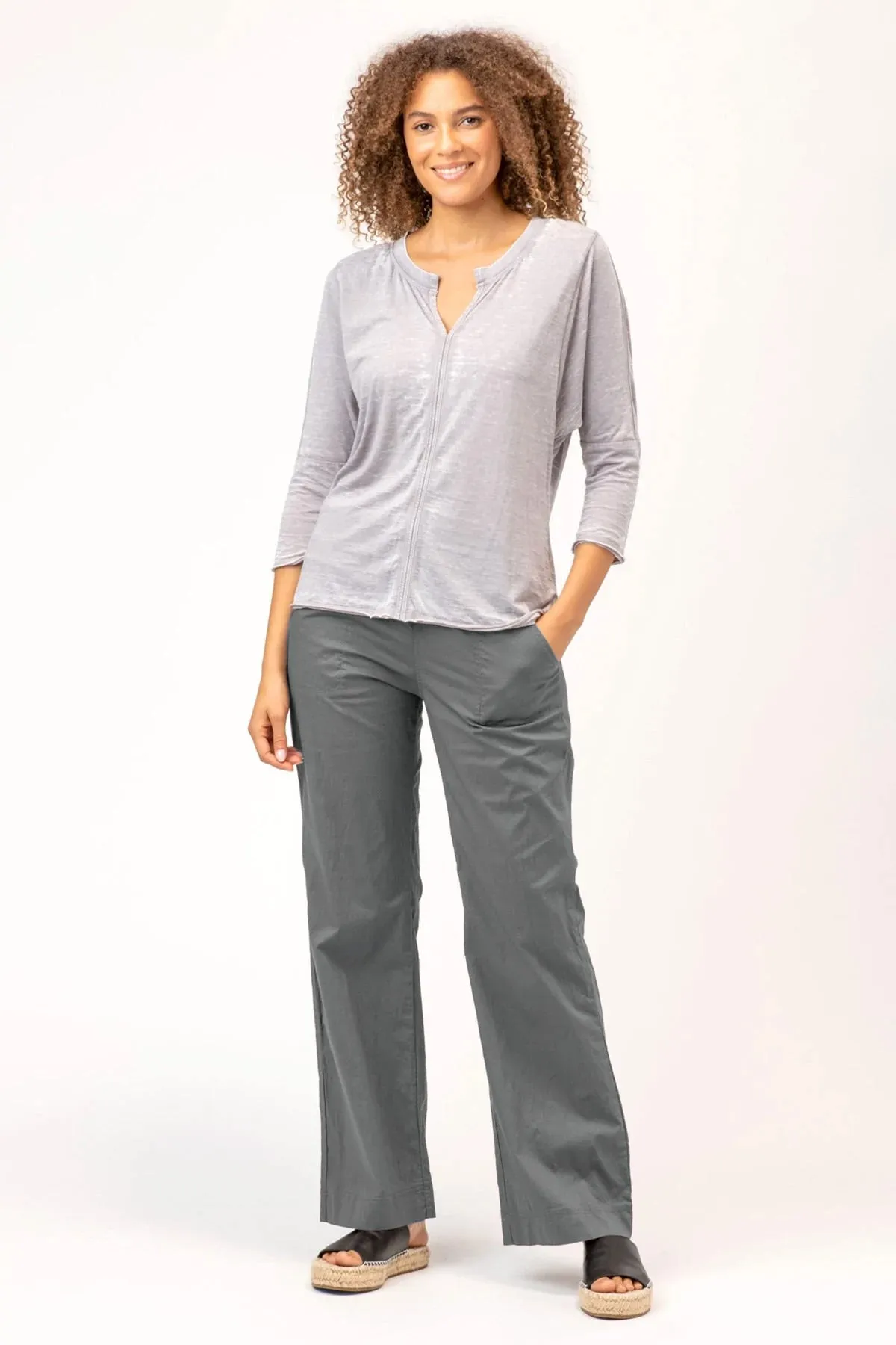 4-Pocket Fold Over Pant