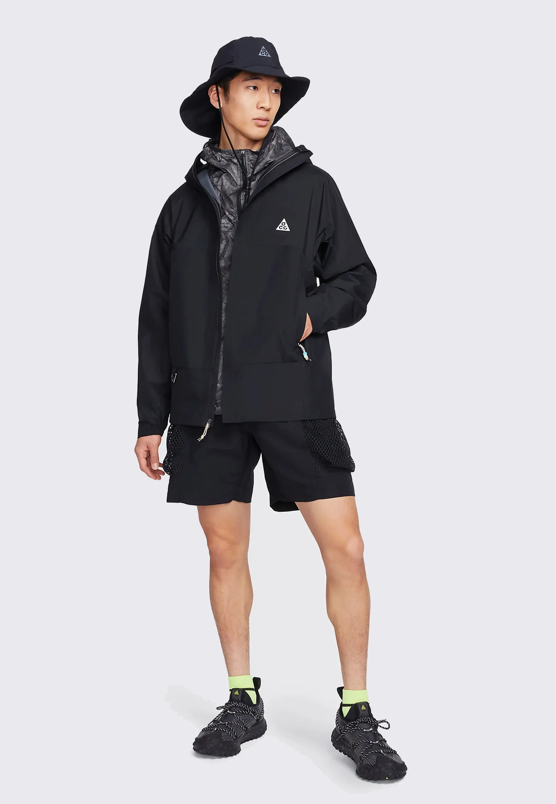 ACG Cascade Rain Jacket - Black/Summit White