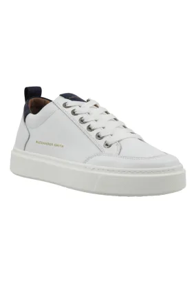 ALEXANDER SMITH Bond Sneaker Uomo White Blue BDM3301