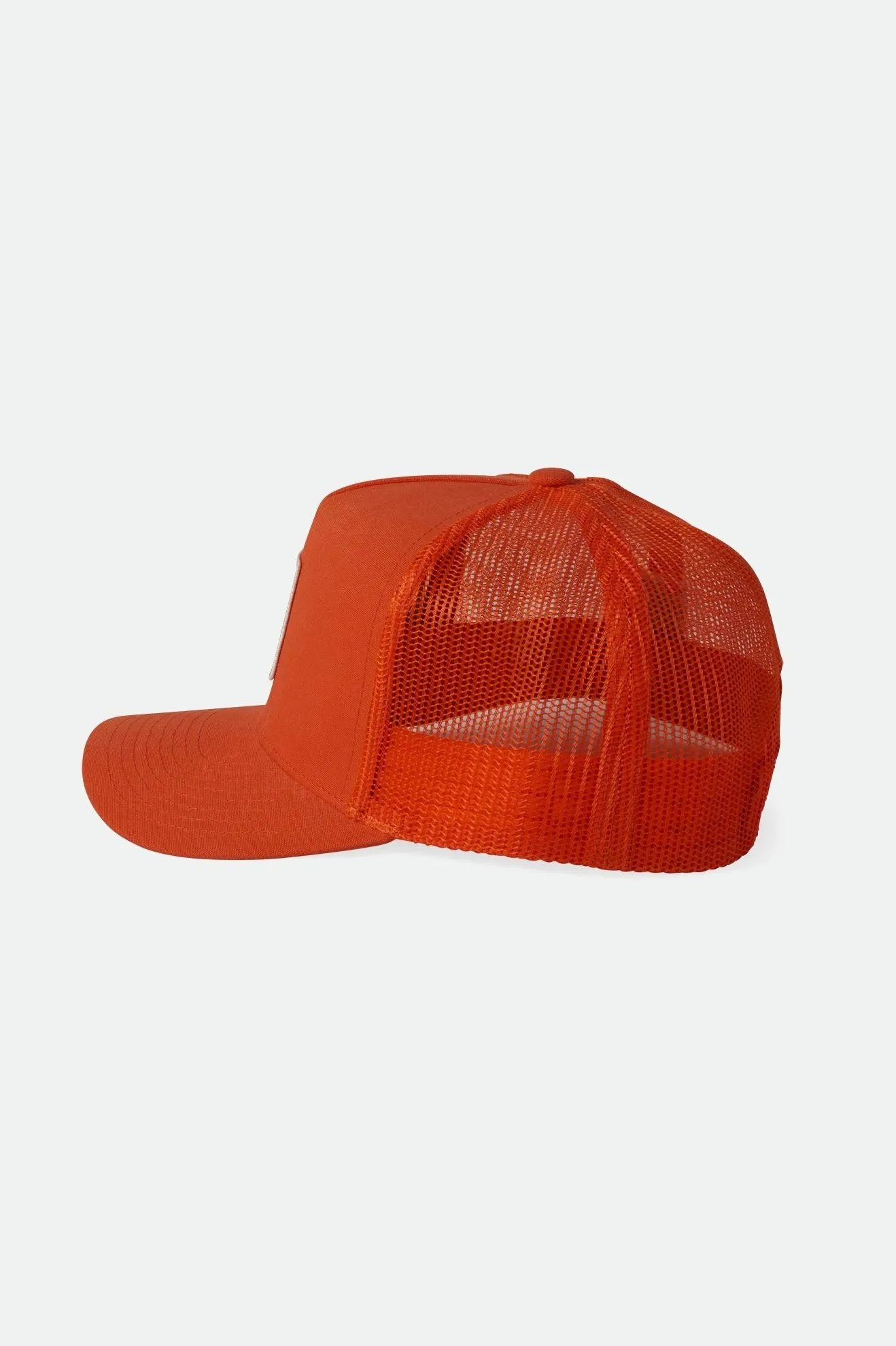 Alpha Block Netplus Trucker Hat - Orange/Orange