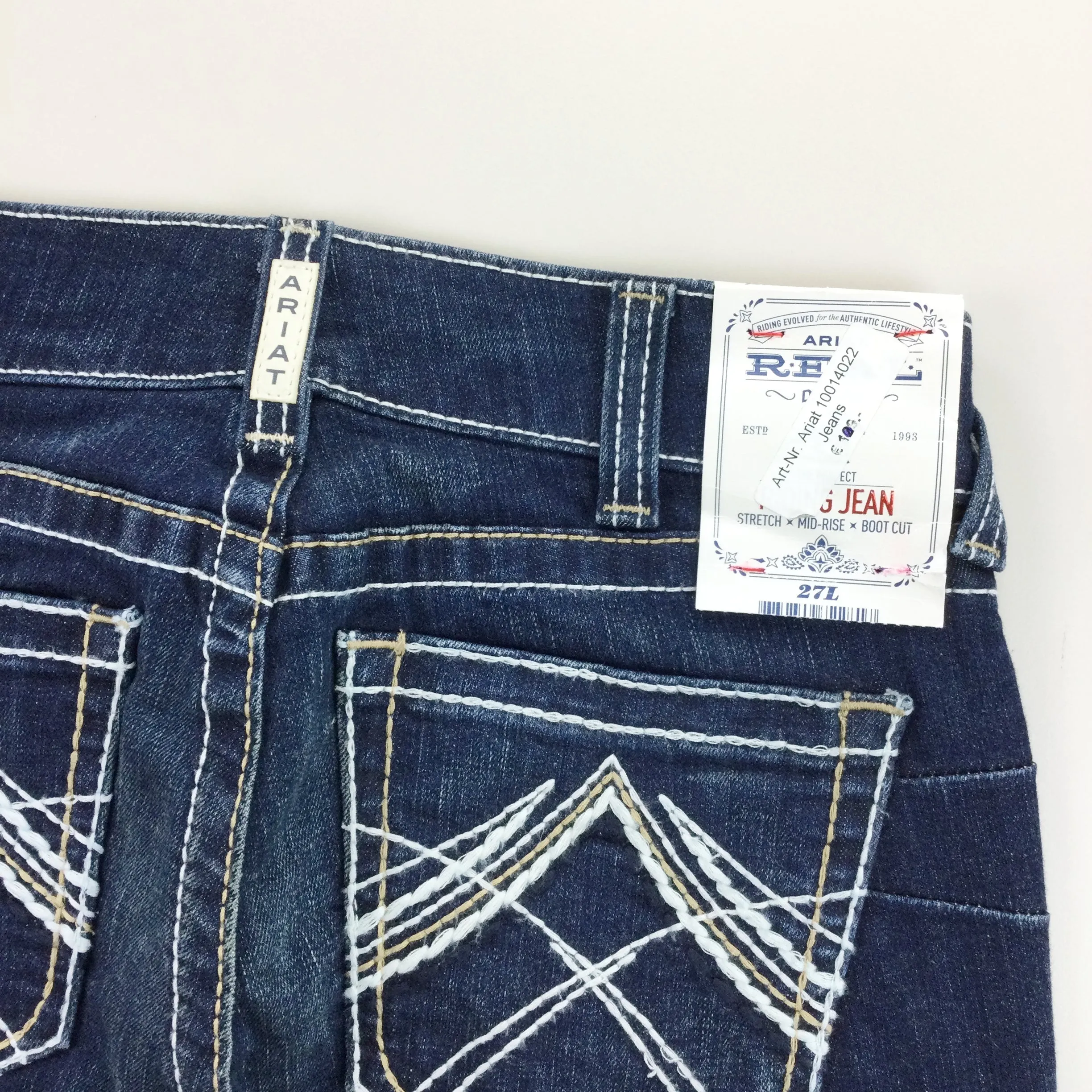 Ariat Real Deadstock 10014022 Denim Jeans - 27L