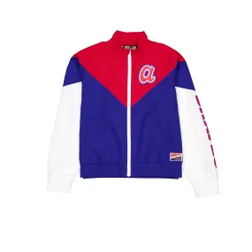 Atlanta Braves Throwback Women's Windbreaker