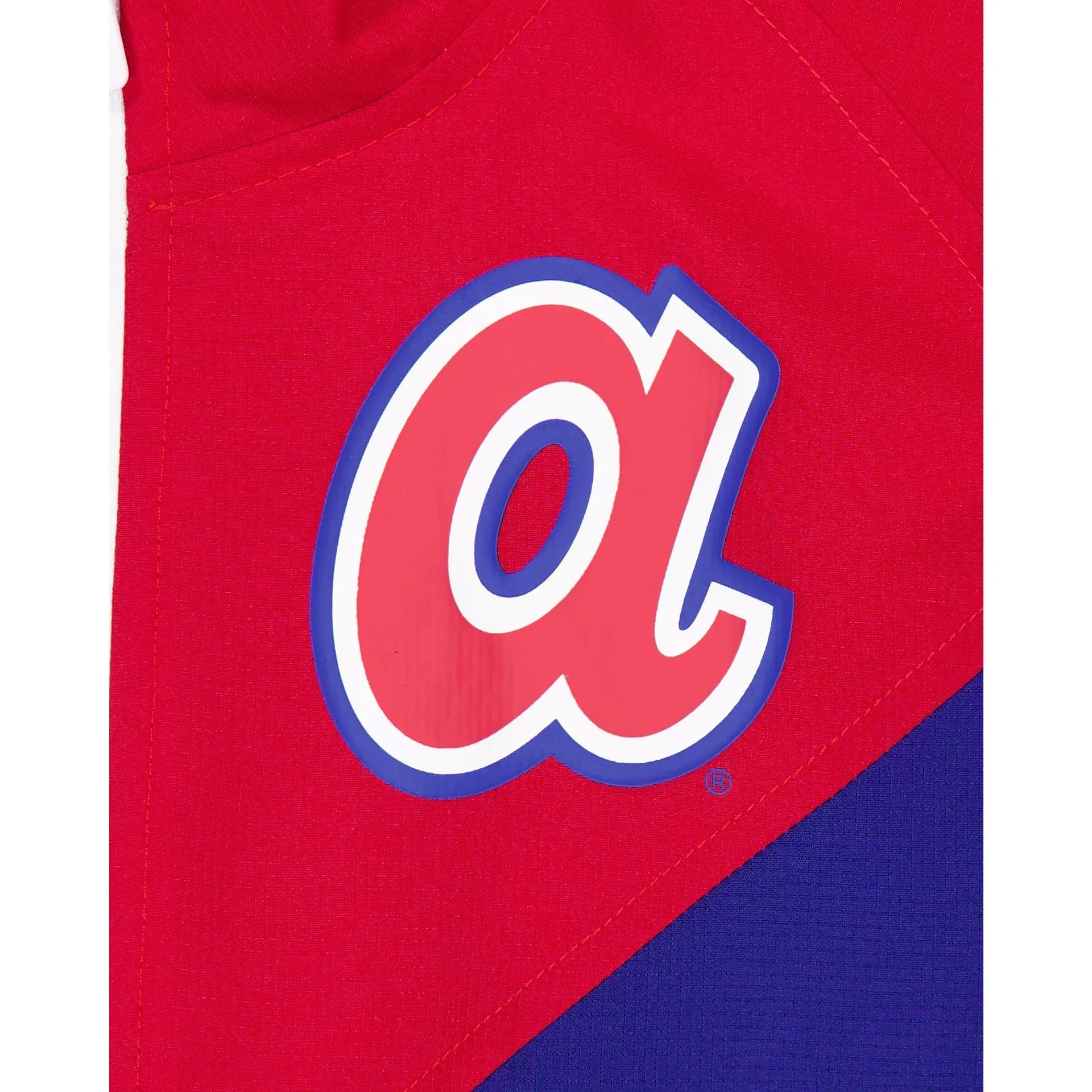 Atlanta Braves Throwback Women's Windbreaker