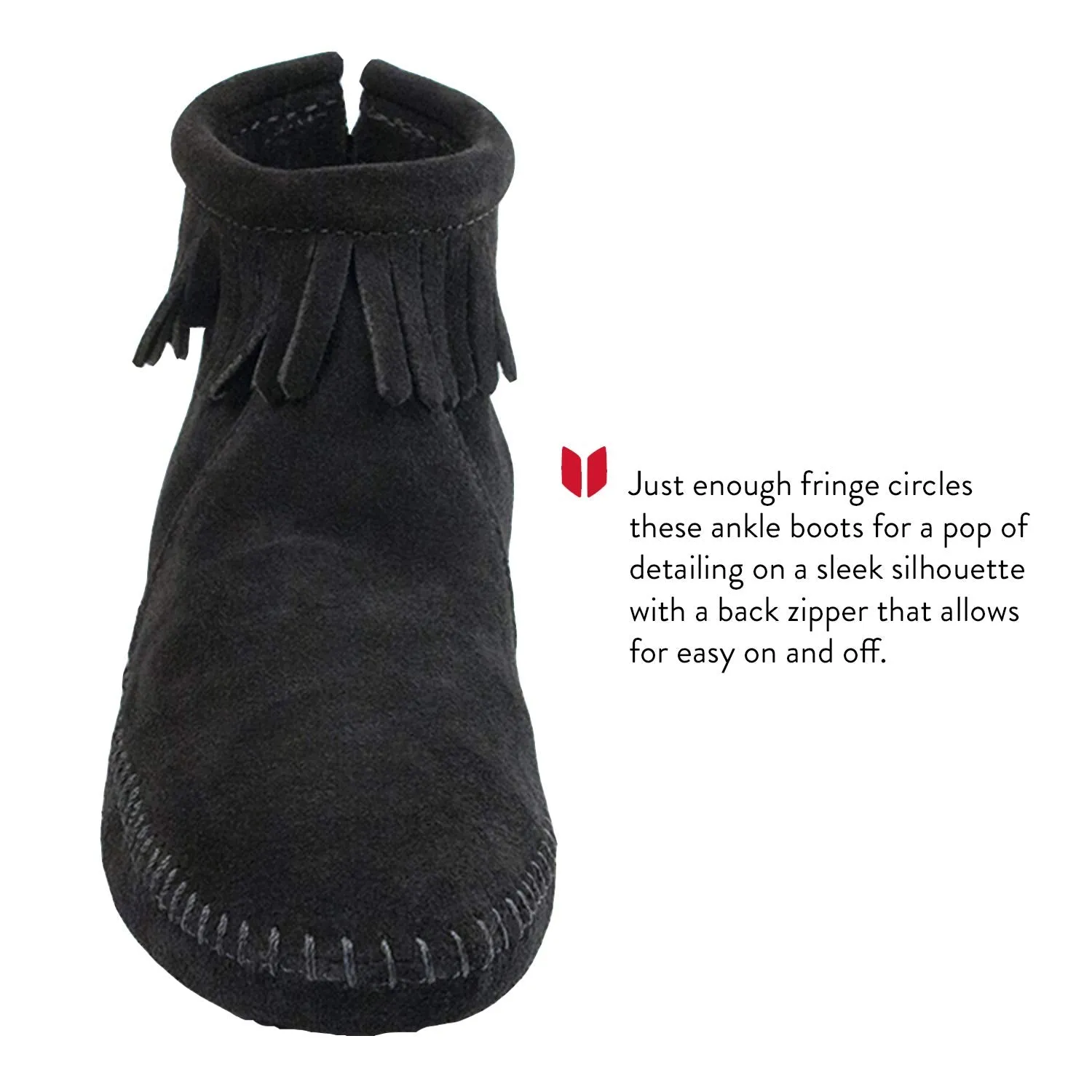 Back Zip Softsole Boot - Women