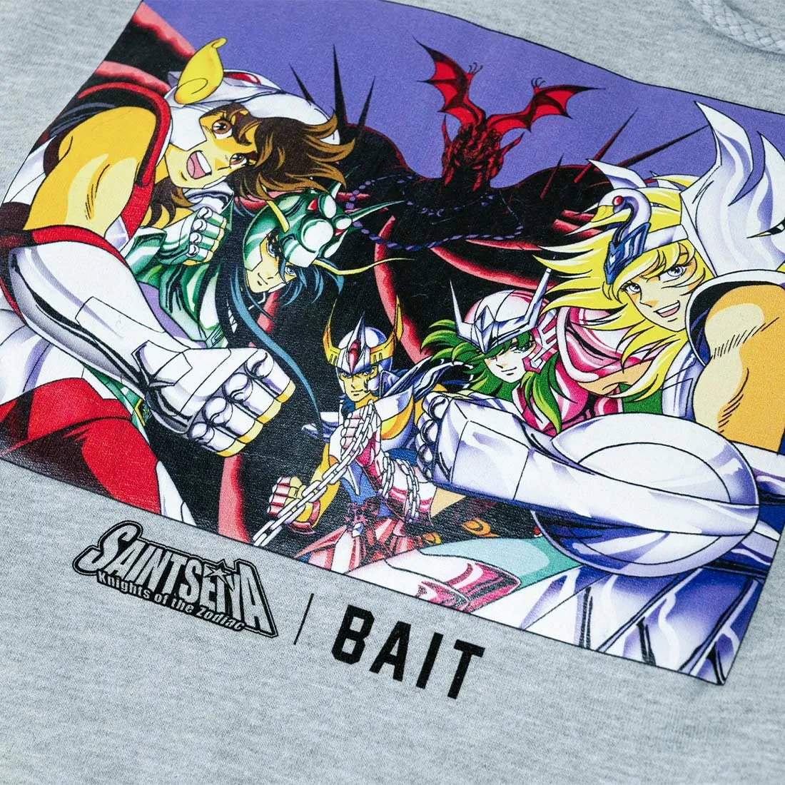 BAIT x Saint Seiya Men Group Zodiac Hoody (gray)