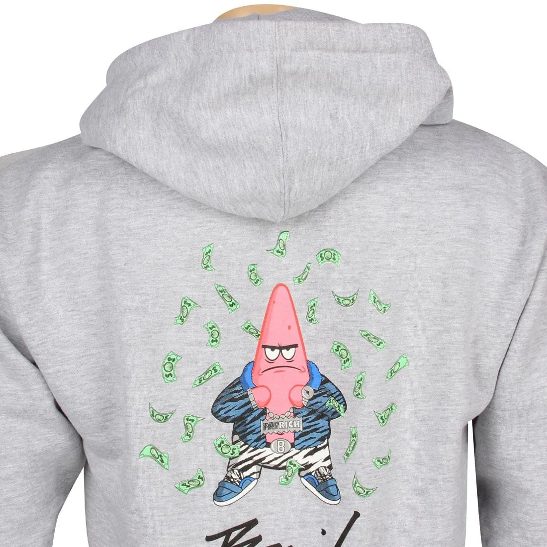 BAIT x SpongeBob Patrick Zip Hoody (gray / heather)