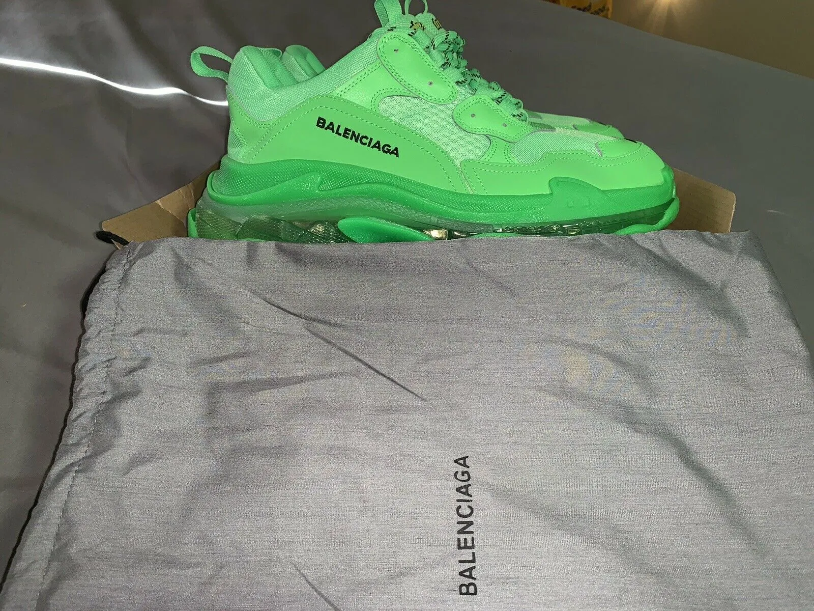 Balenciaga | Triple S | Neon Green