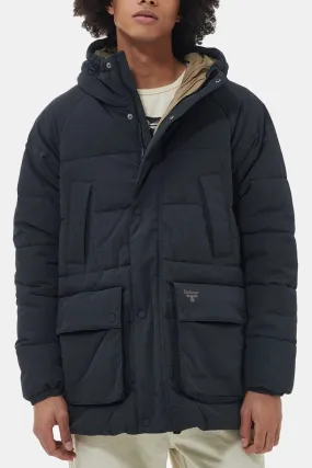 Barbour B.Beacon Glacial Quilt Coat (Black)