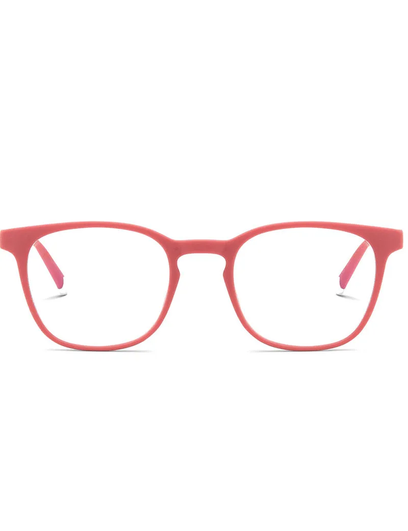 Barner Dalston Blue Light Reading Glasses Burgundy