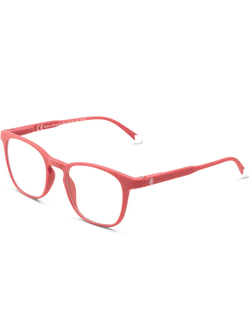 Barner Dalston Blue Light Reading Glasses Burgundy