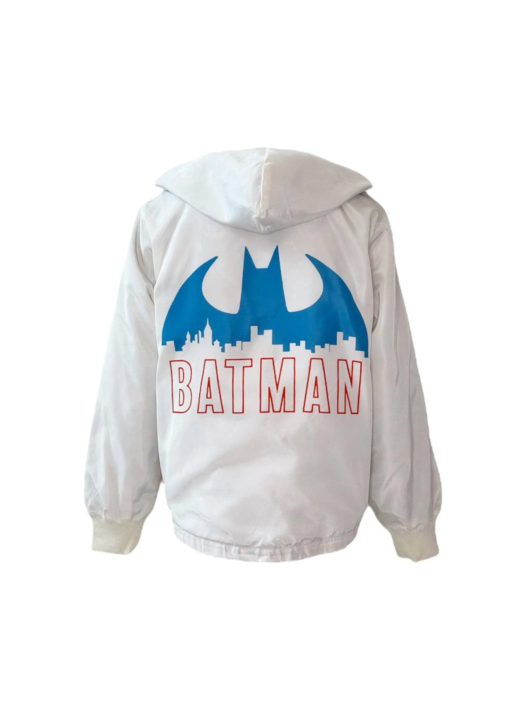 Batman Comic Windbreaker (White)