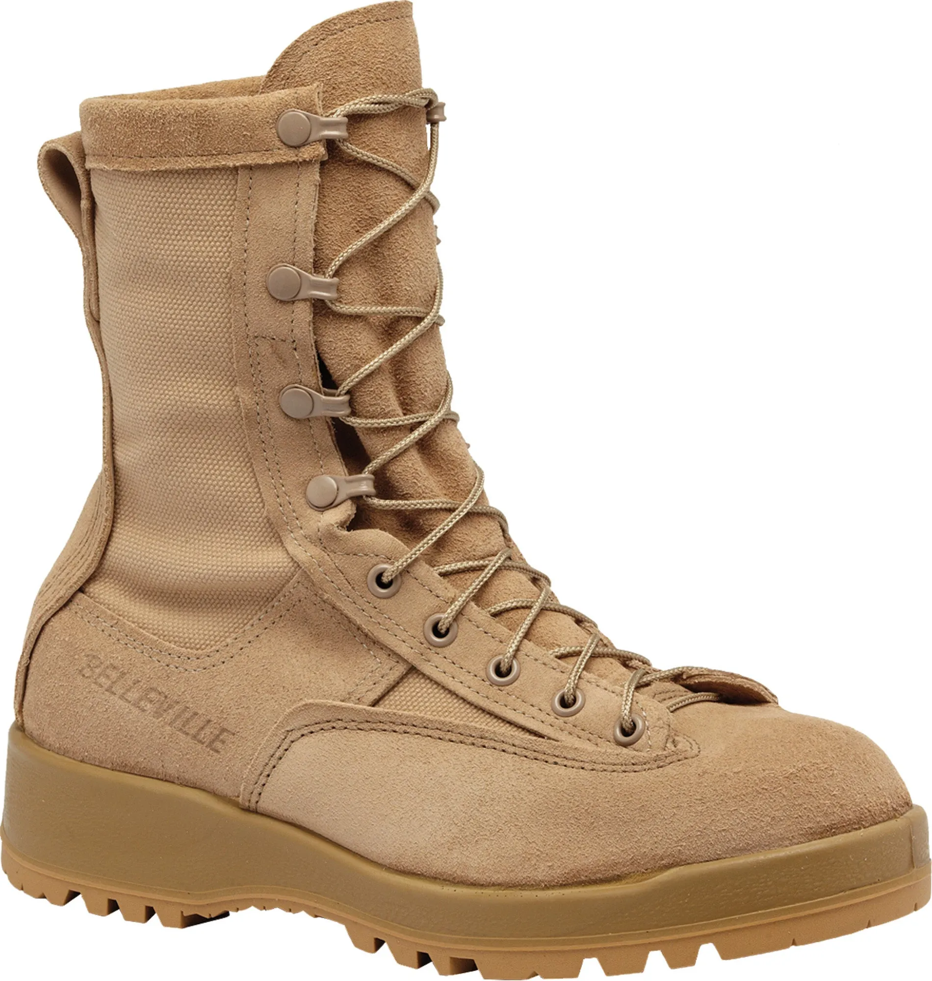 Belleville Female Waterproof Flight & Combat Boots F790V Tan Leather