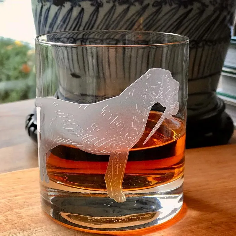 Bird Dog Double Old Fashioned Glasses