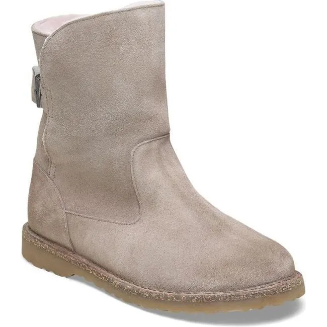 Birkenstock Women's Uppsala Shearling Gray Taupe Boot