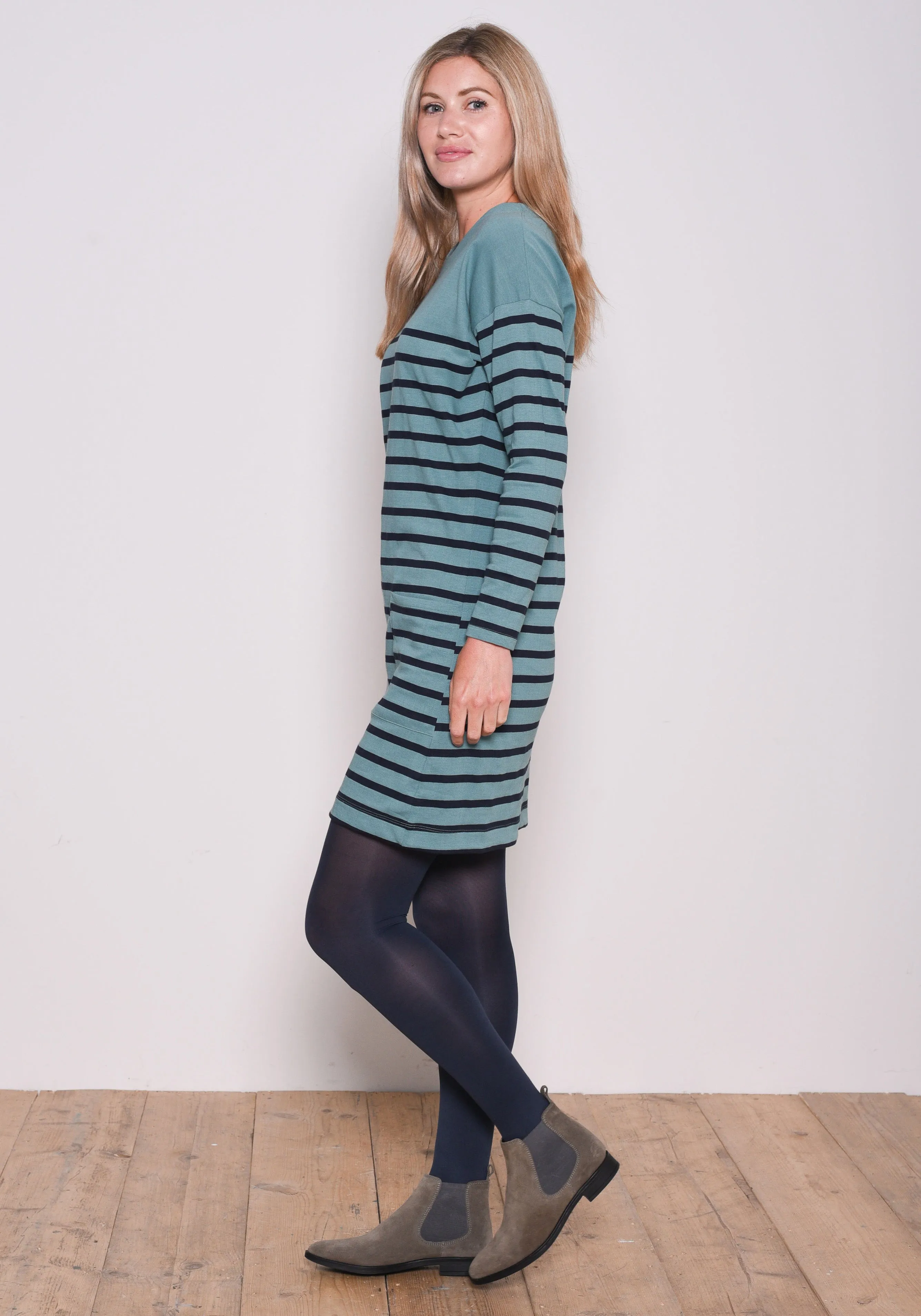 Block Stripe Dress