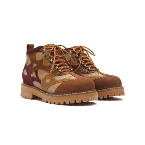 Boots With Swirls [Brown]