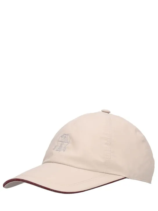 Brunello Cucinelli   Embroidered logo baseball hat 