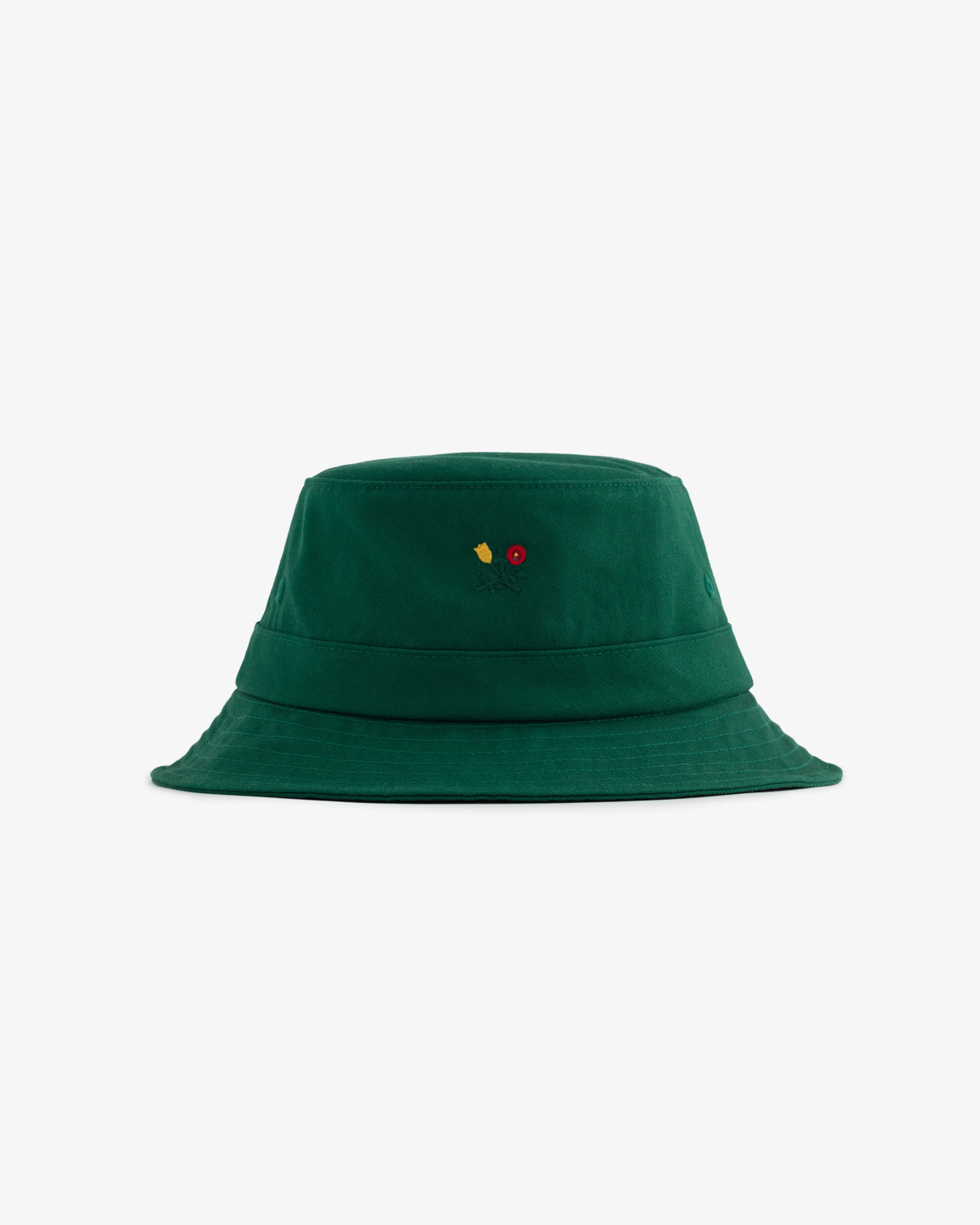 Brushed Crest Bucket Hat at AimeLeonDore.com