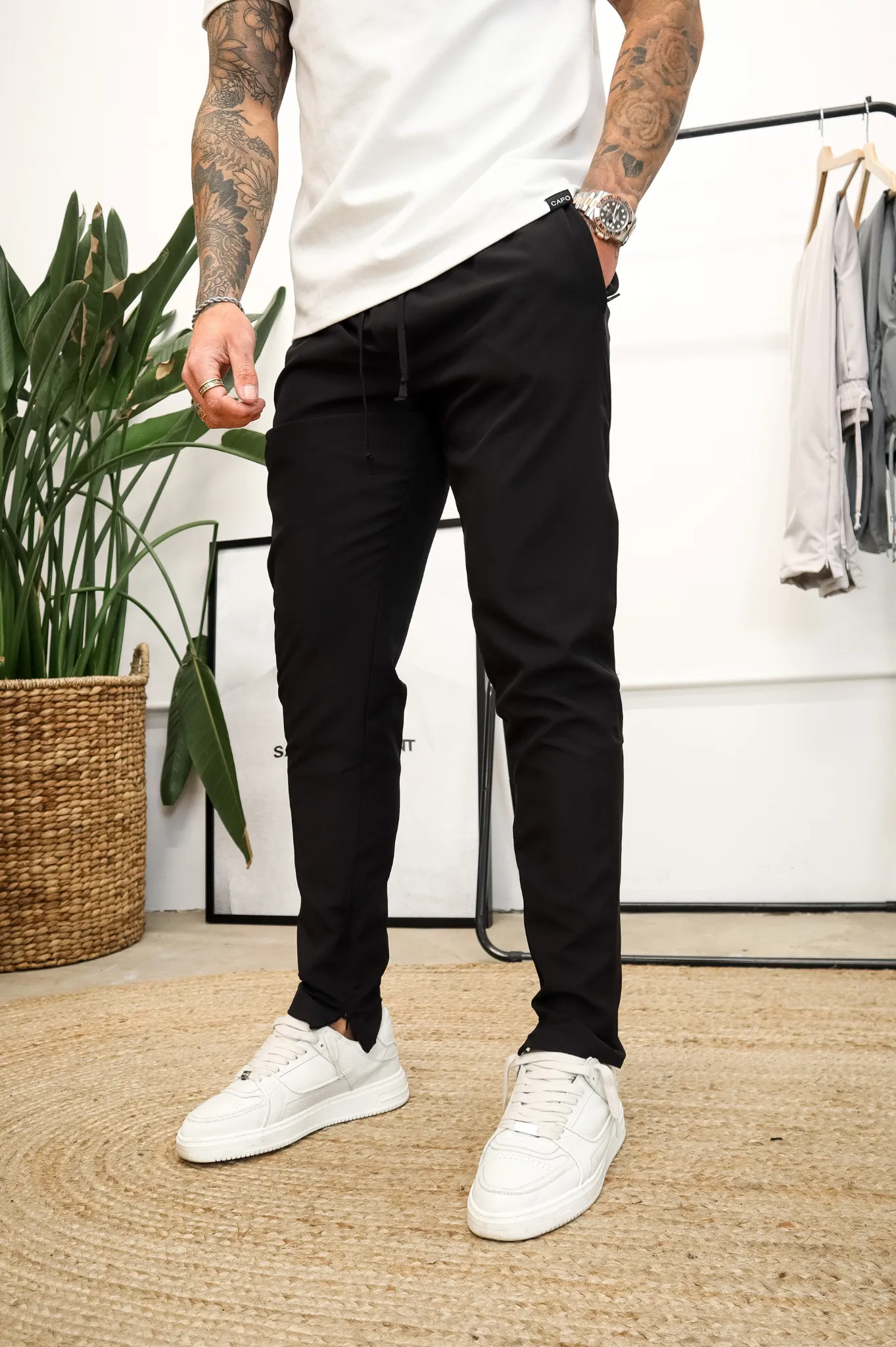 Capo HYBRID SMART Trouser - Black