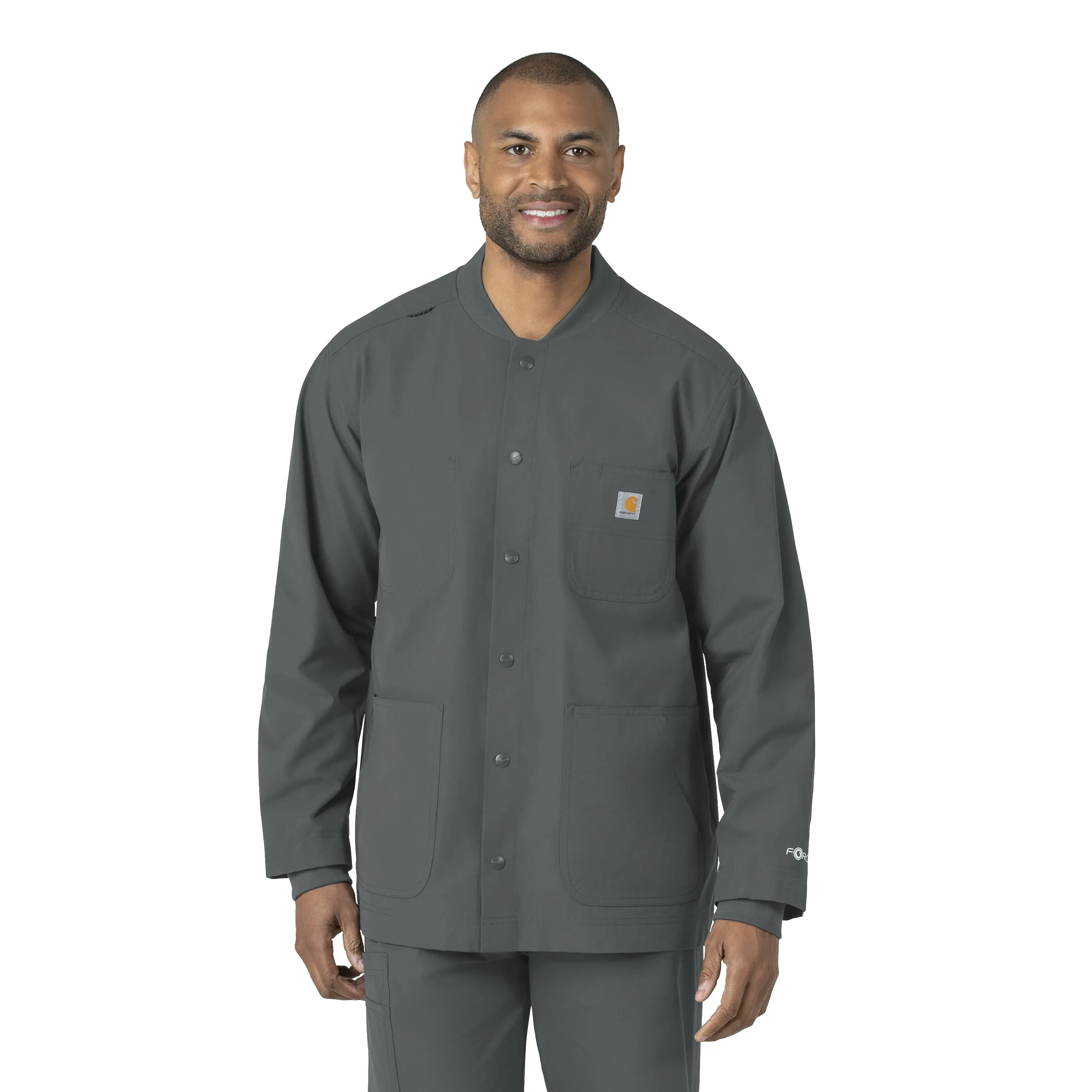 Carhartt Force Essentials Unisex Chore Coat - Pewter