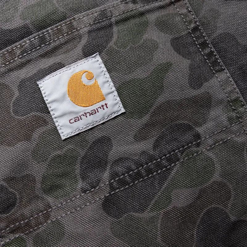 Carhartt WIP Duck Camo Single Knee Pant - Green/Graphite