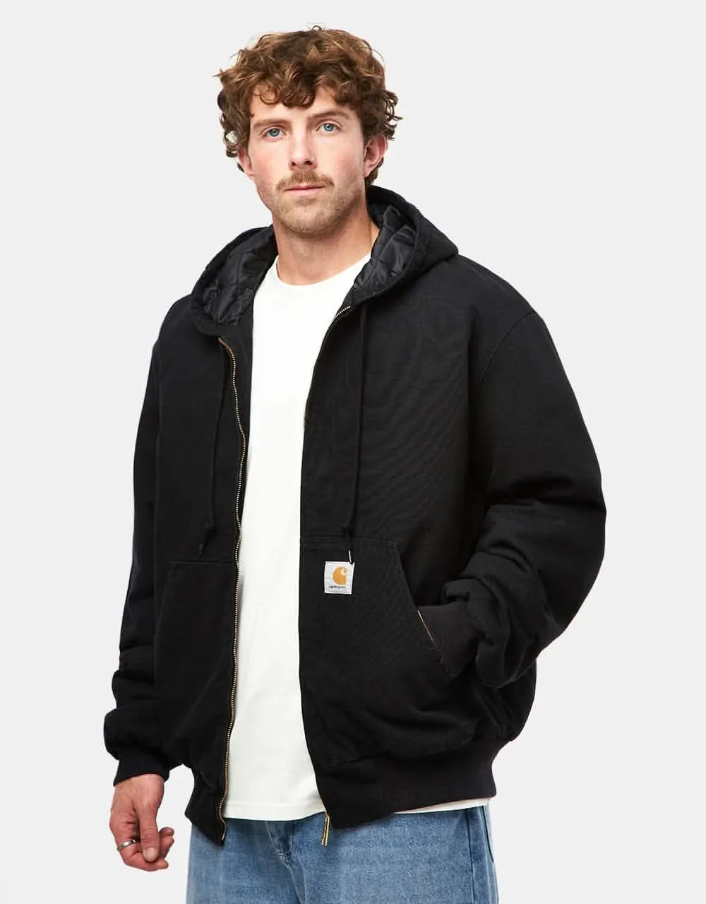 Carhartt WIP OG Active Jacket - Black (Aged Canvas)