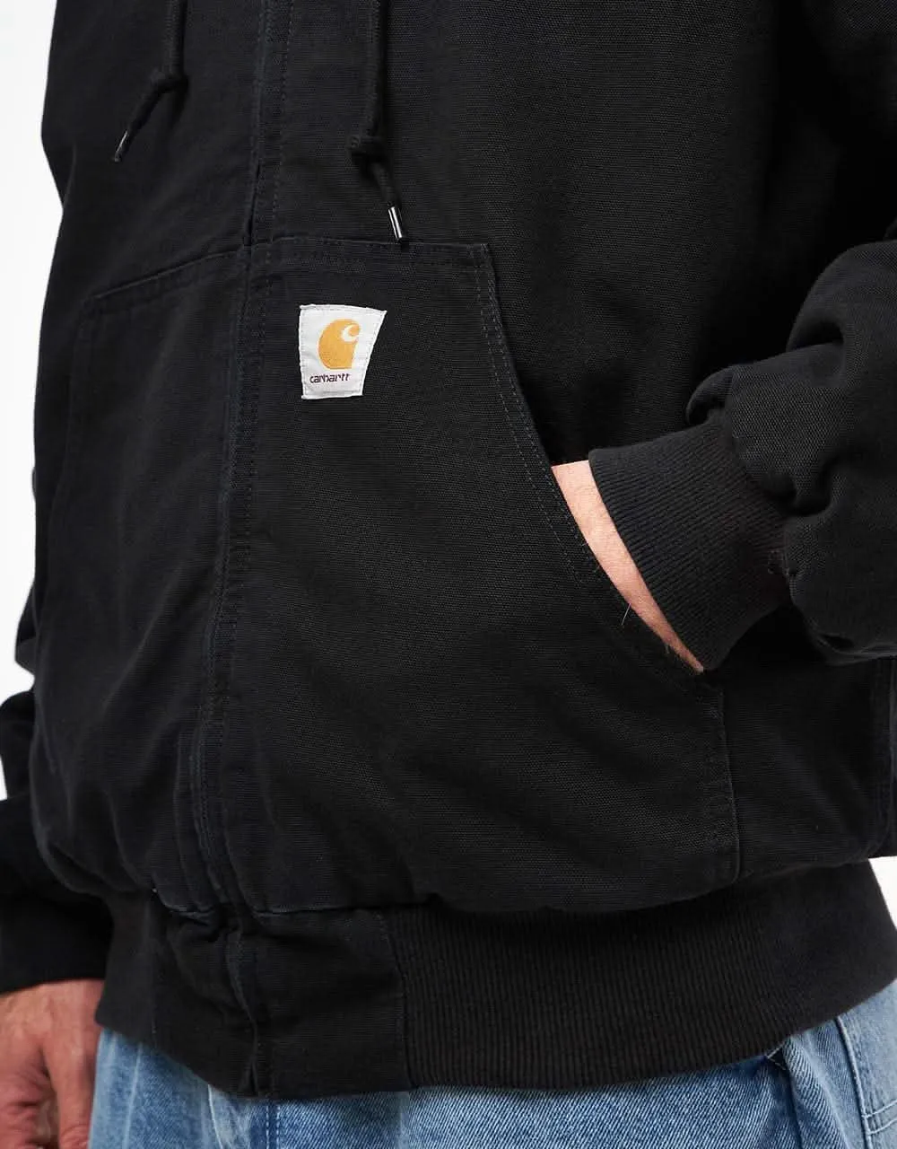 Carhartt WIP OG Active Jacket - Black (Aged Canvas)