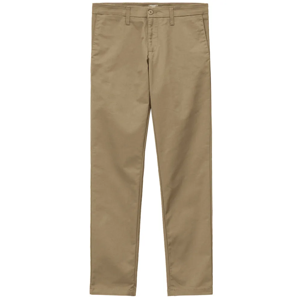 CARHARTT WIP SID PANT // LEATHER (RINSED) L32