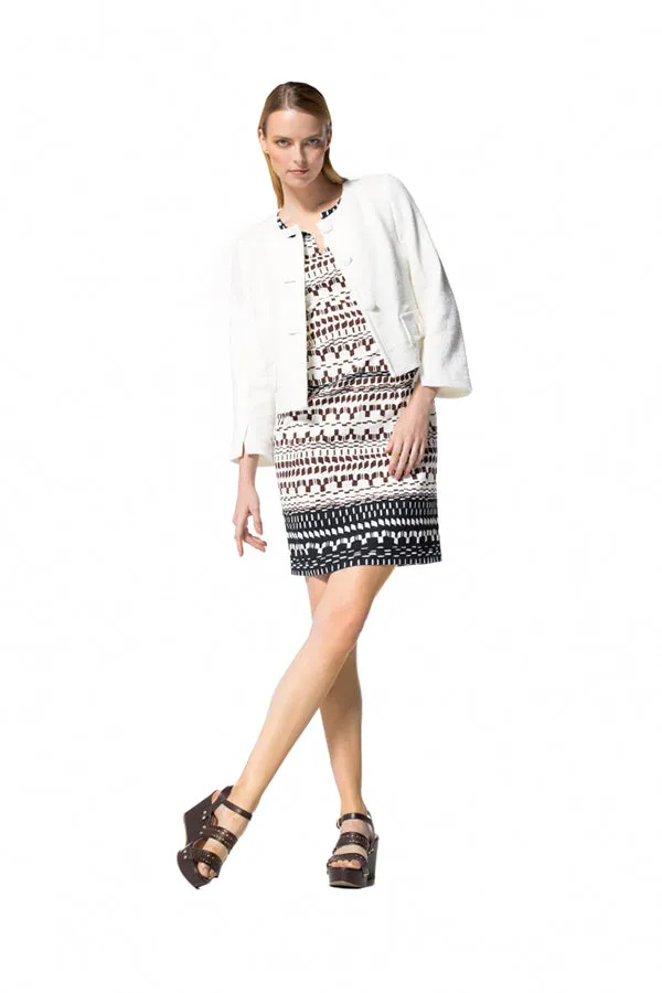 Caroline Biss SHORT TEXTURED JACKET