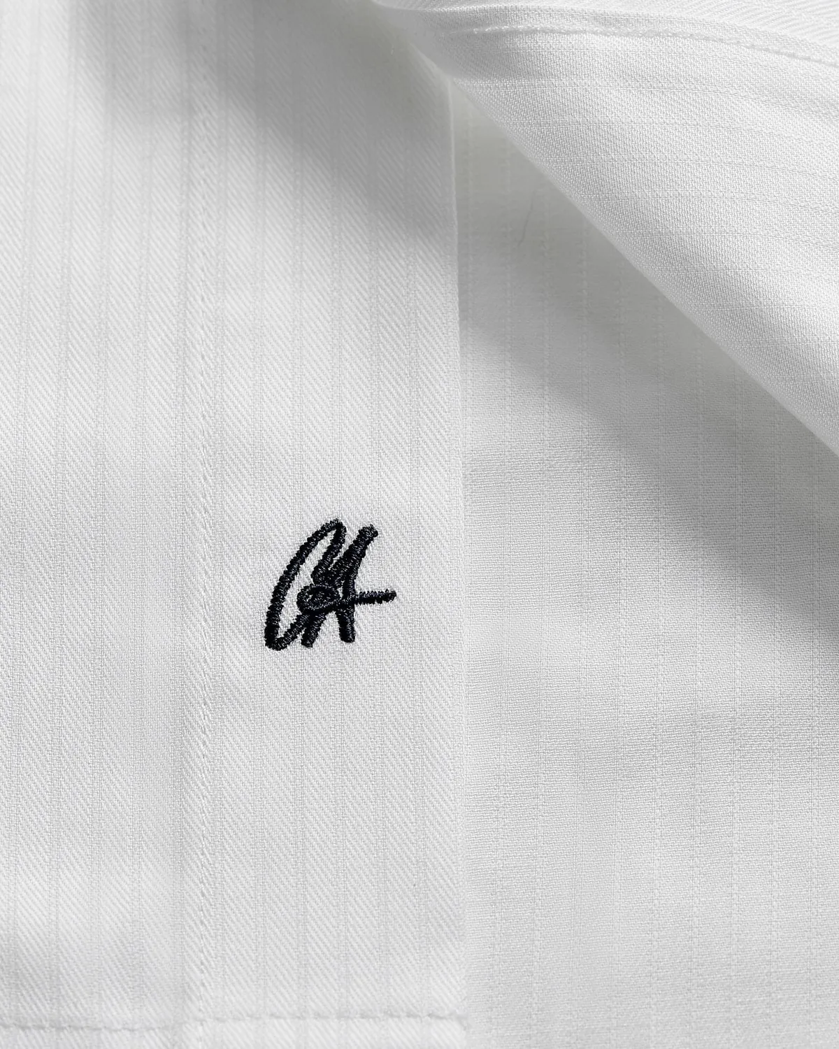 Charlie Allen Poplin Shirt White Stripe