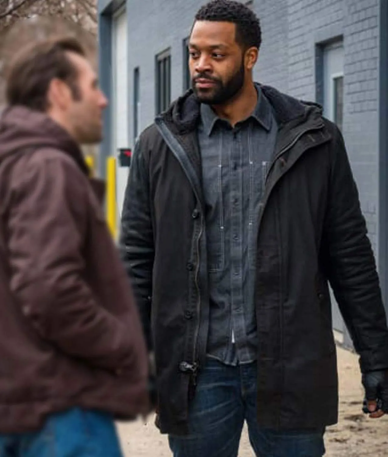 Chicago P.D. S07 Kevin Atwater Black Jacket With Hood | Abbraci