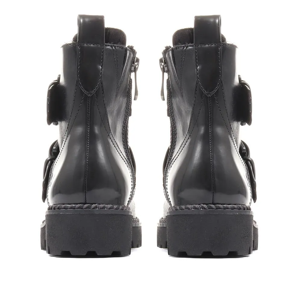 Chunky Biker Boots - WEN34505 / 320 720