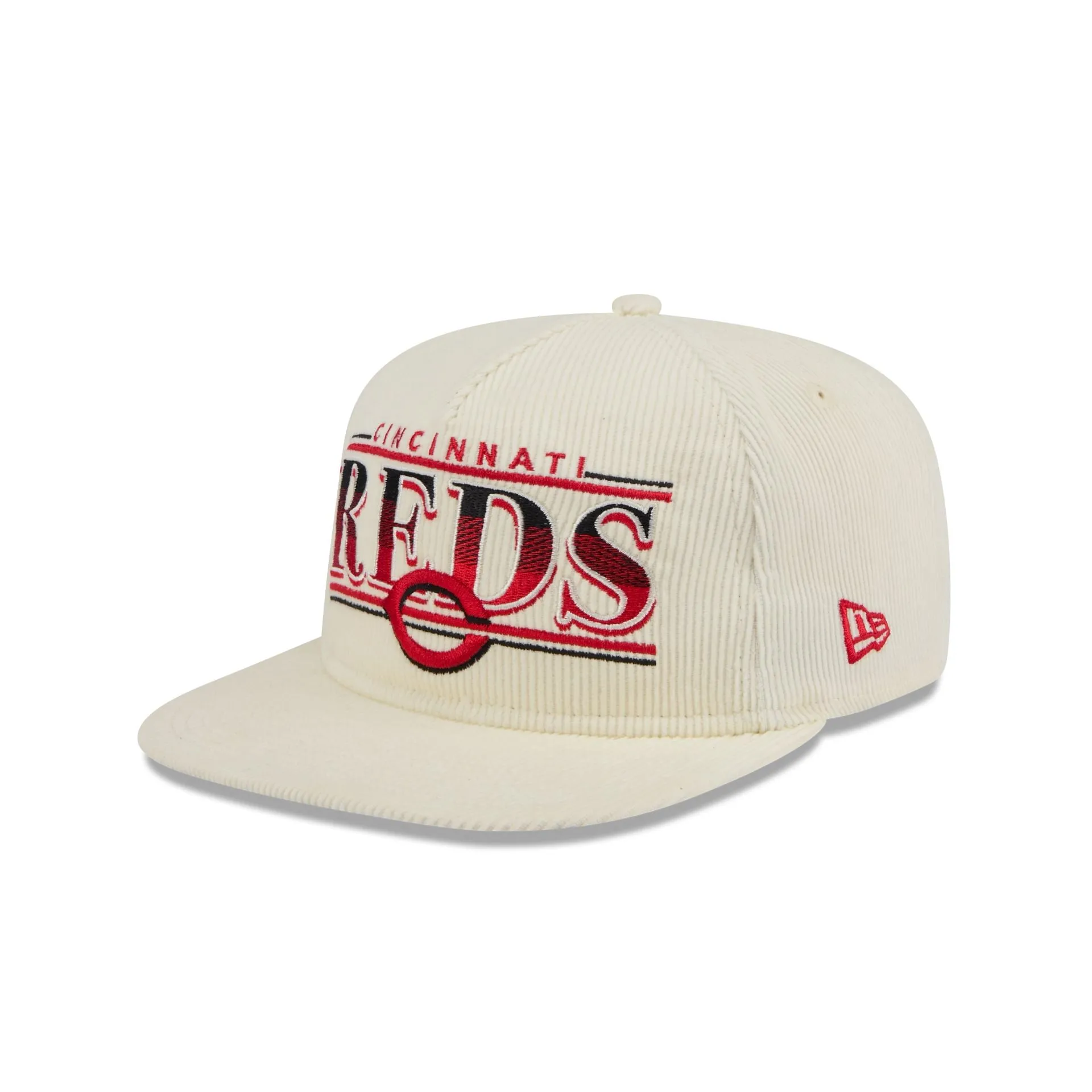 Cincinnati Reds Throwback Corduroy Golfer Hat