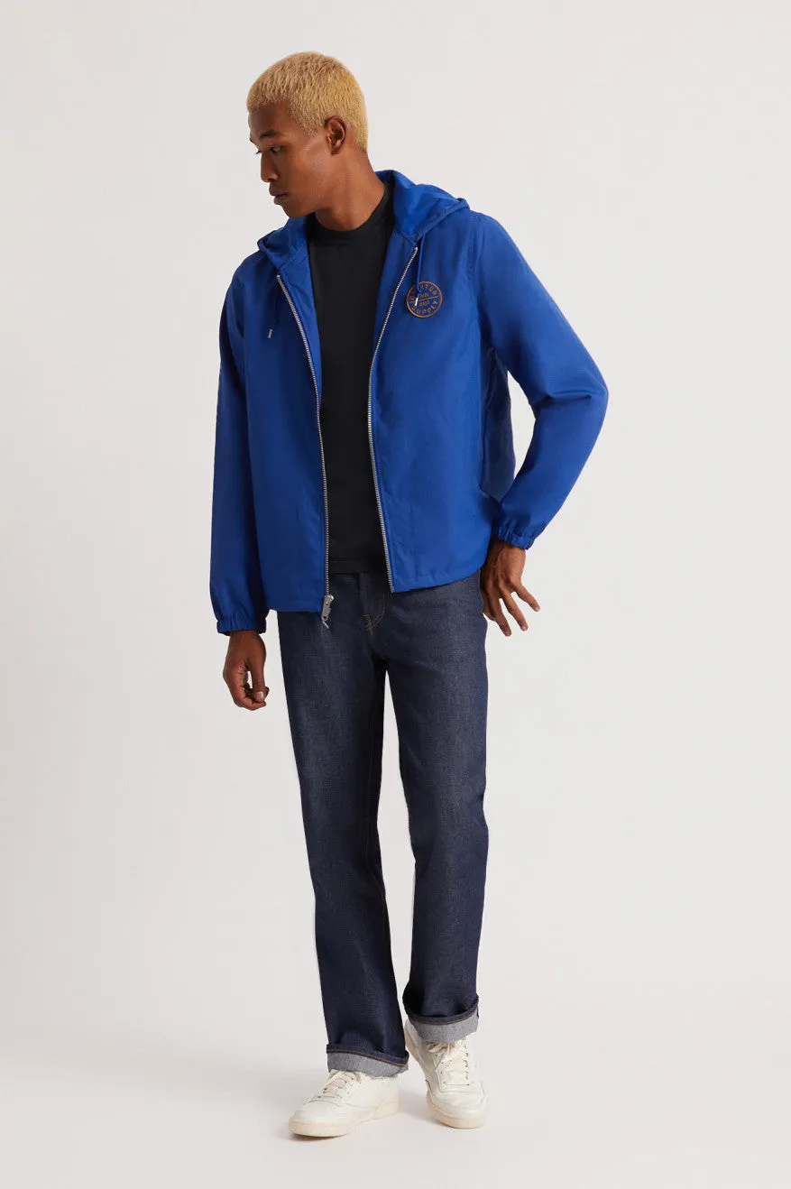 Claxton Oath Zip Hood Jacket - Mineral Blue