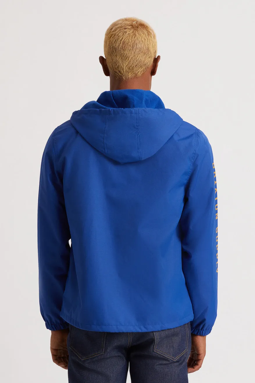 Claxton Oath Zip Hood Jacket - Mineral Blue