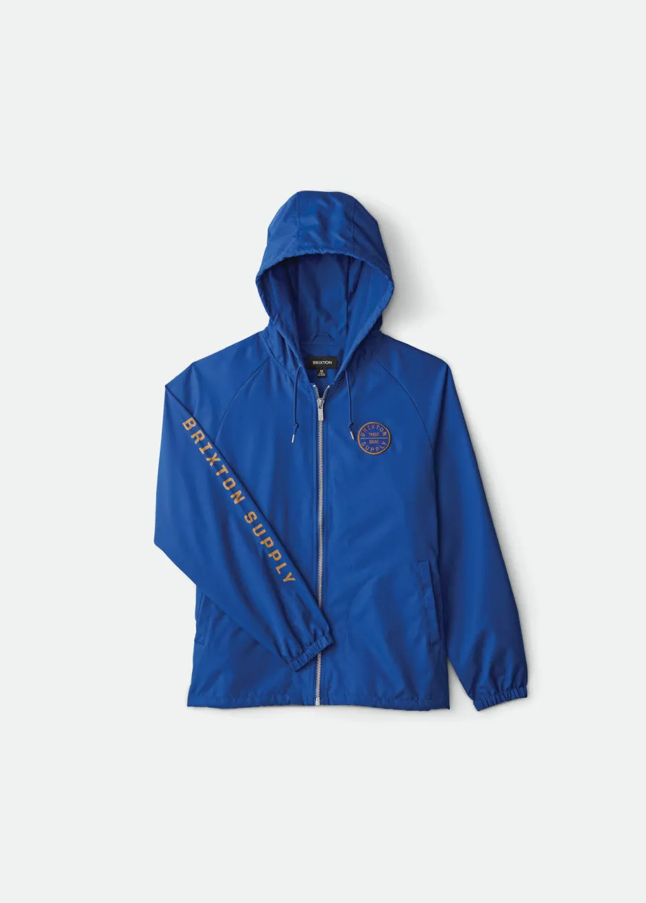 Claxton Oath Zip Hood Jacket - Mineral Blue