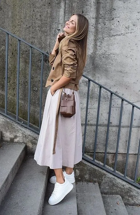 coat M.ASCH-Be original Trench Coat - Camel - women´s