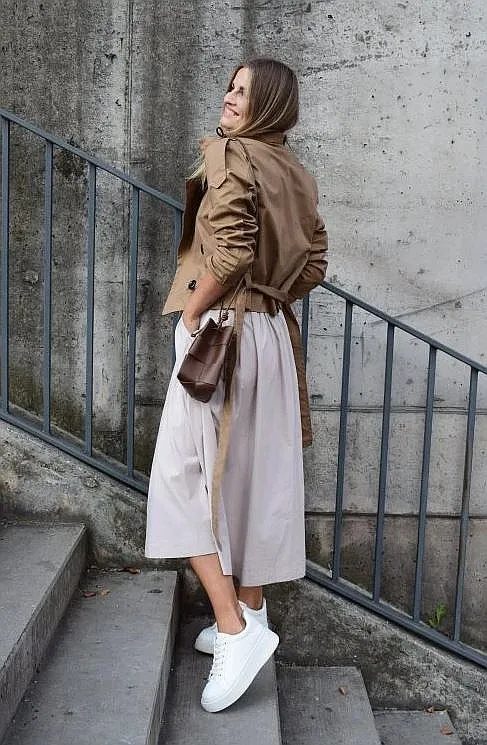 coat M.ASCH-Be original Trench Coat - Camel - women´s