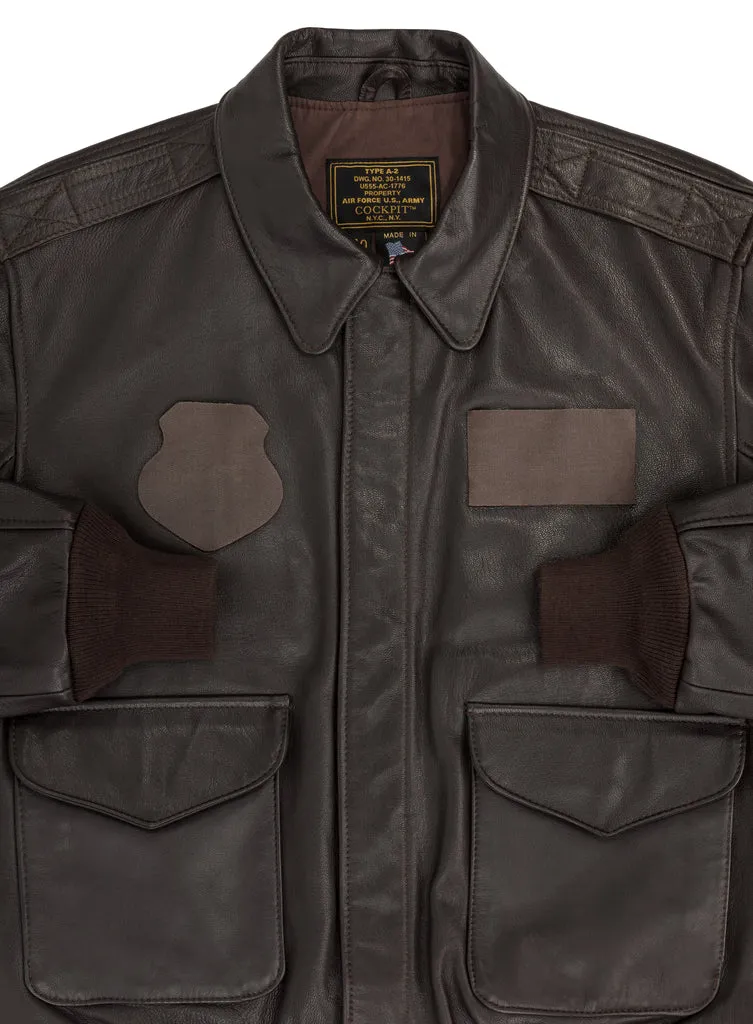 Cockpit A-2 Jacket with Velcro - Cockpit USA