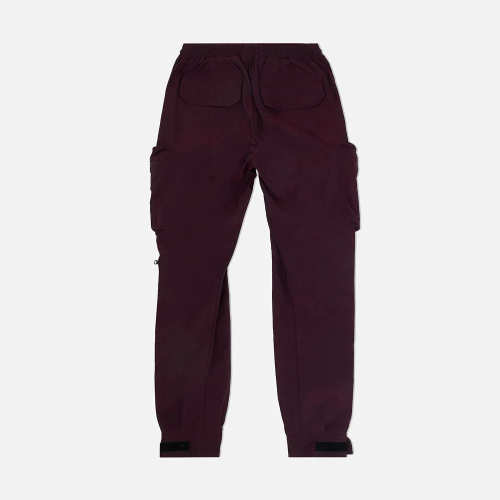 Combat Nylon Pant Iridescent Wine