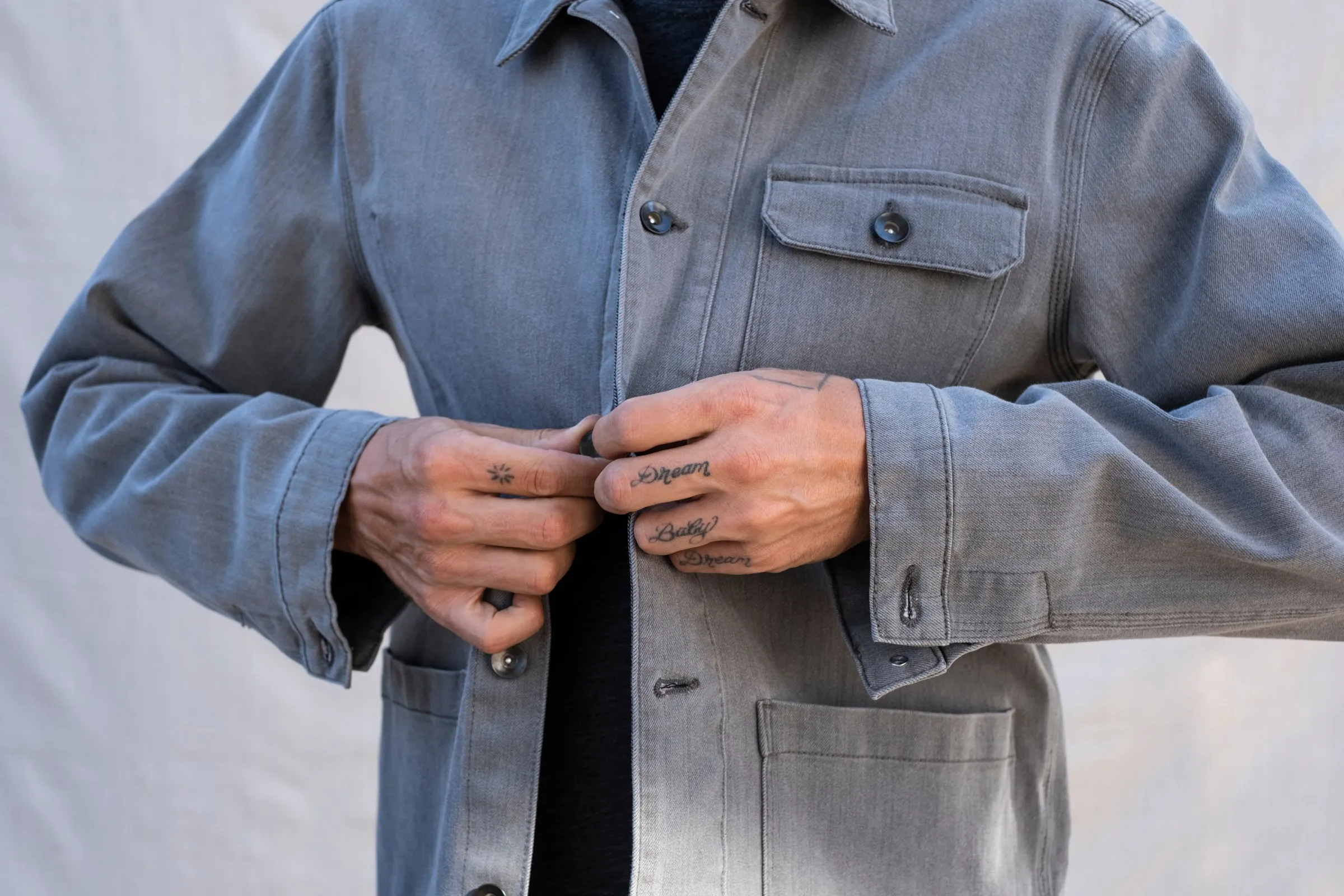 CORDURA DENIM work jacket with 4-way stretch