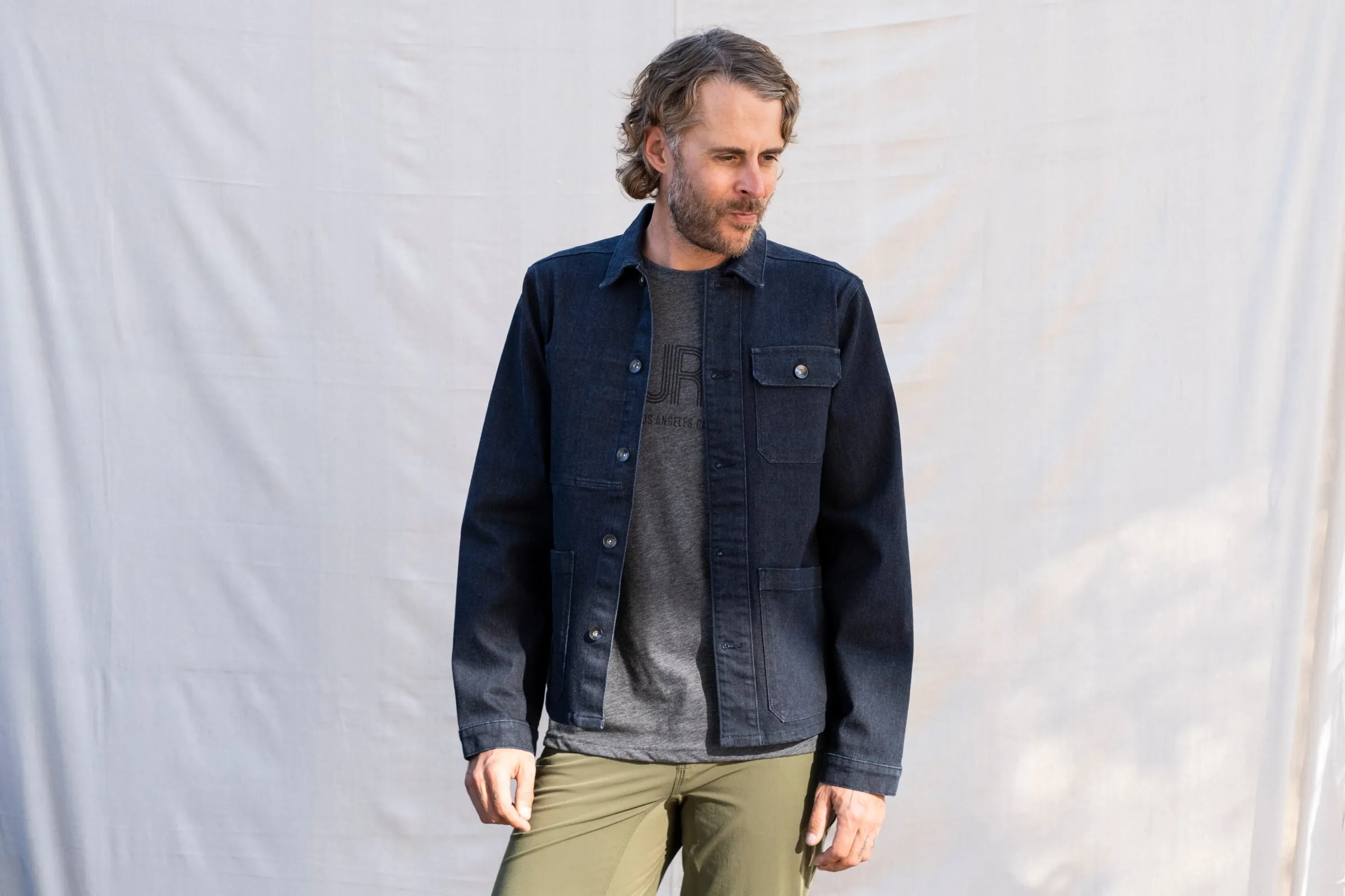 CORDURA DENIM work jacket with 4-way stretch