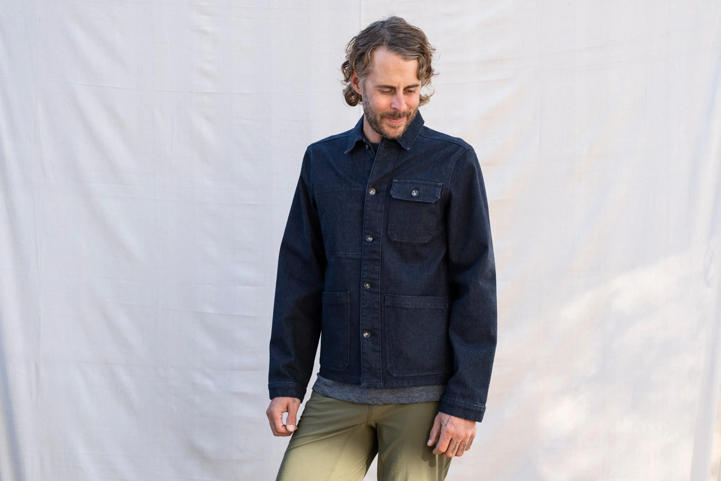 CORDURA DENIM work jacket with 4-way stretch