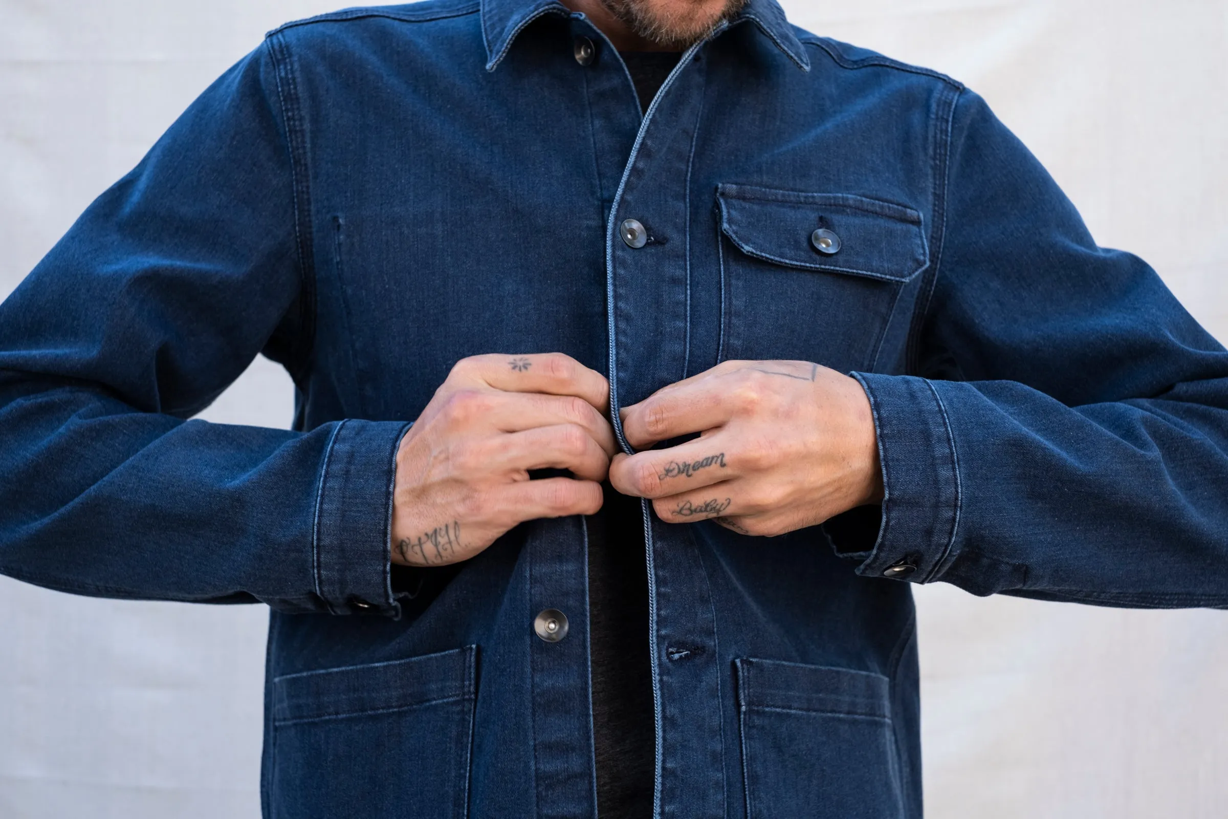 CORDURA DENIM work jacket with 4-way stretch