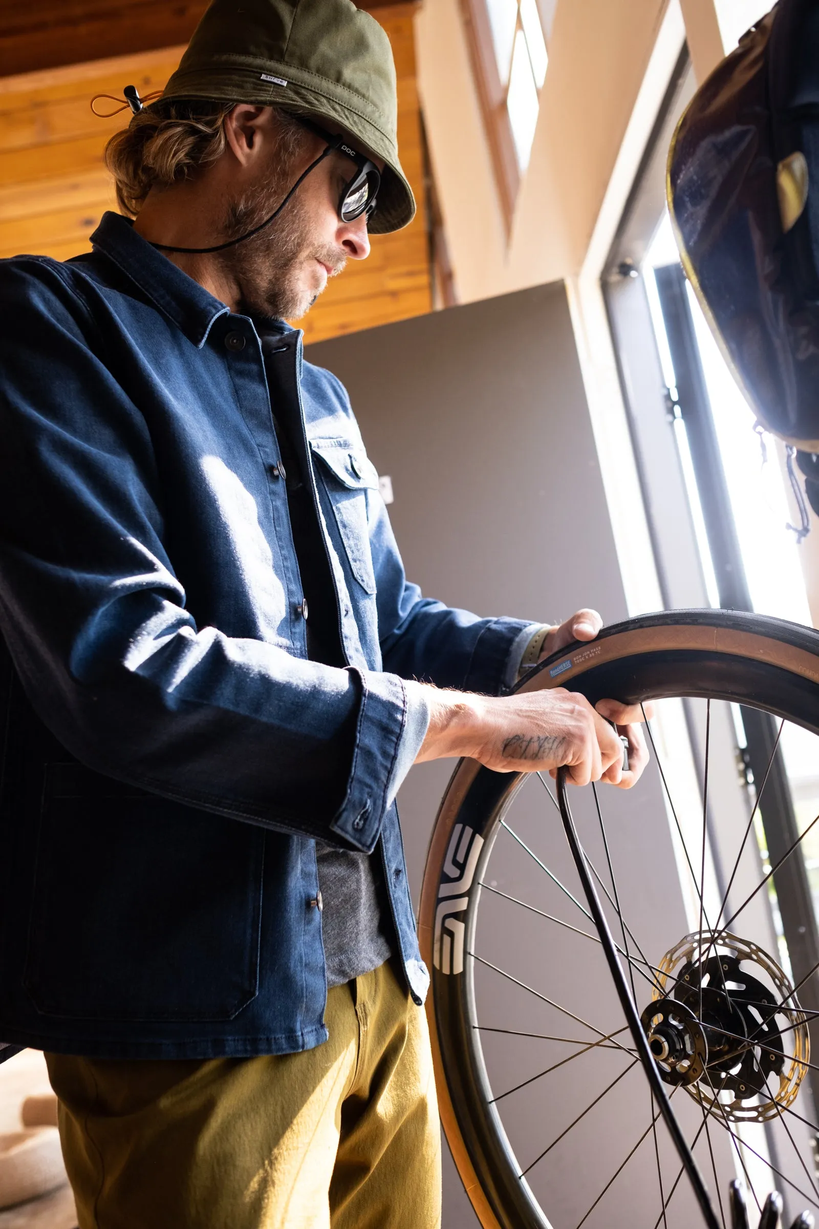 CORDURA DENIM work jacket with 4-way stretch