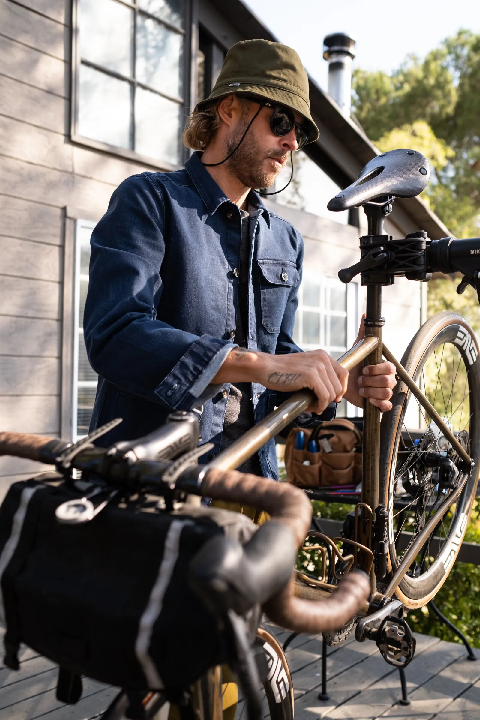 CORDURA DENIM work jacket with 4-way stretch