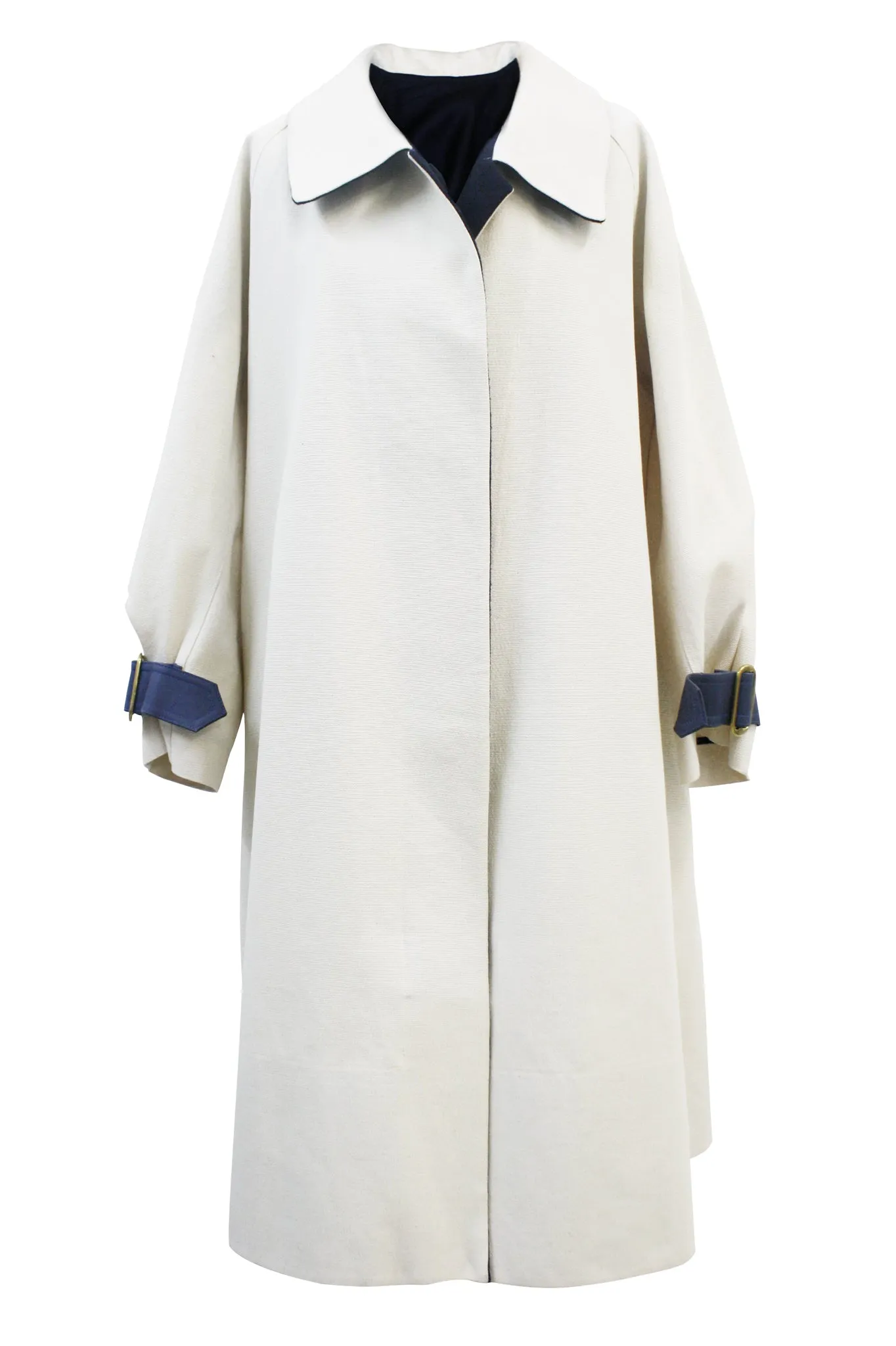 Cream Canvas Cyrus Trench Coat