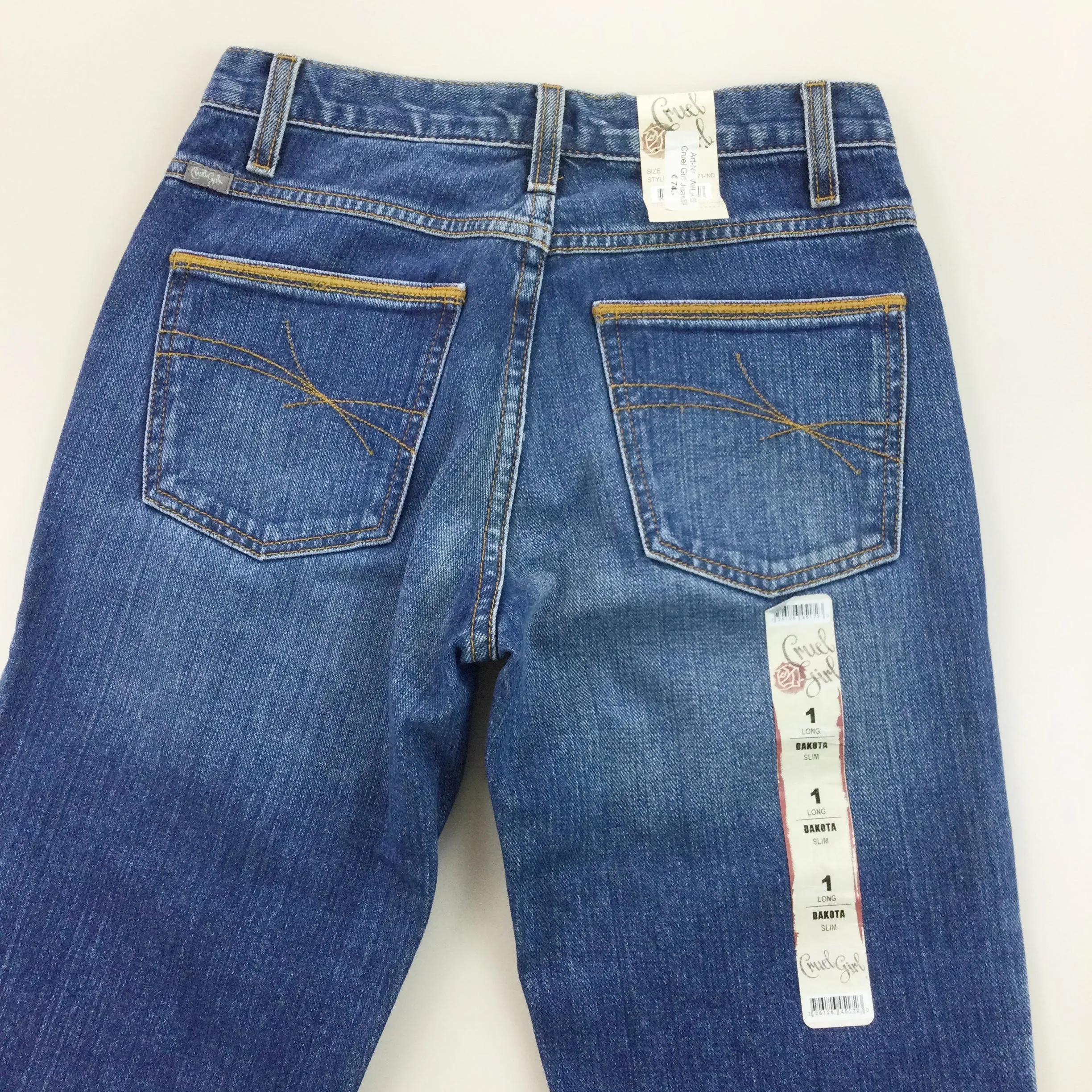 Cruel Girl 'Dekota' Slim Deadstock Jeans - W26 L32