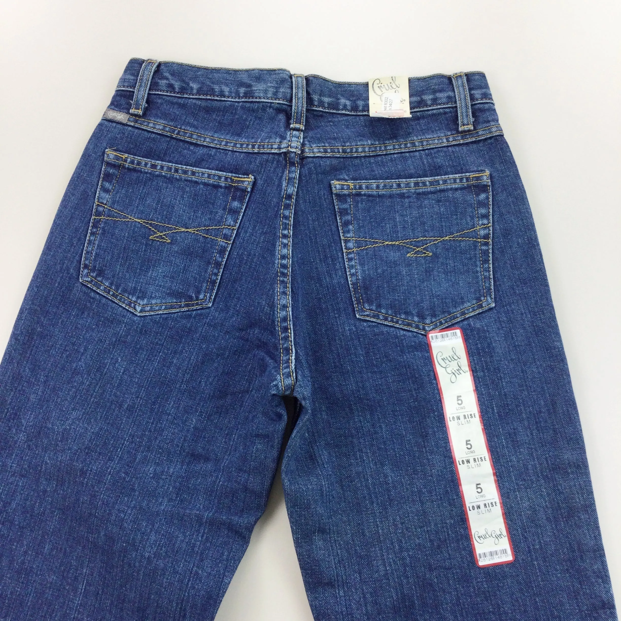 Cruel Girl Low Rise Slim Deadstock Jeans - W27 L32